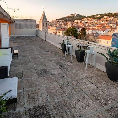 The Spot - Rooftop In The City Centre + Parking Šibenik Dış mekan fotoğraf