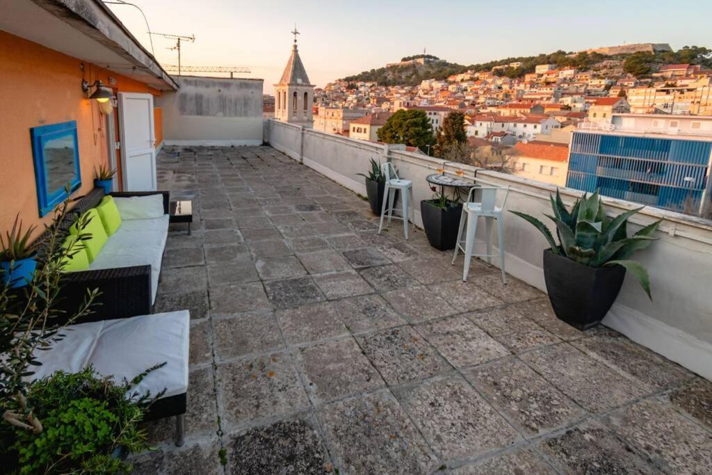 The Spot - Rooftop In The City Centre + Parking Šibenik Dış mekan fotoğraf