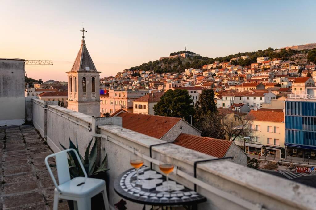 The Spot - Rooftop In The City Centre + Parking Šibenik Dış mekan fotoğraf